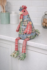 Patchwork Weighted Rooster  -