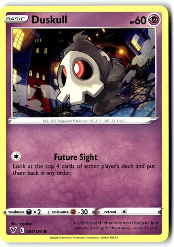 Duskull 069 185 common - duskull,