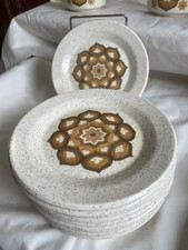 Vintage Royal Worester palissy 'kalabar' 6 inch side plates c1970s