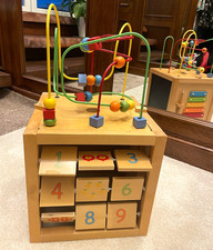 Wooden Multi-Activity Cube