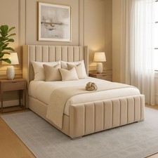 Double Upholstered Winged