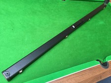 1 Piece Slimline Black Snooker Cue Case With Single Slot