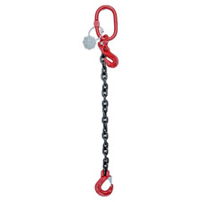 Grade 8 1-Leg Chain Sling 7MM With Sling Hook Lifting WLL 1.5T  + Shorteners
