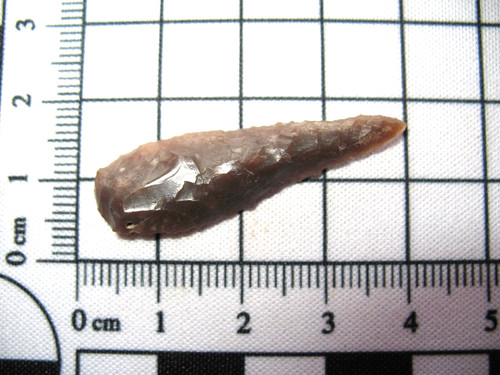 Palaeolithic monofacial flint