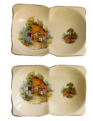 Two vintage beswick trays - two,