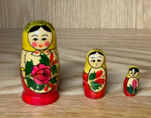 Russian matryoshka nesting - matryoshka,