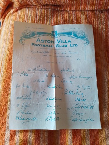 Aston villa pre printed - aston,