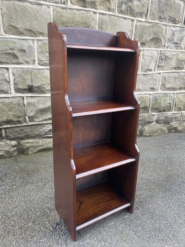 Antique oak waterfall - antique, open
