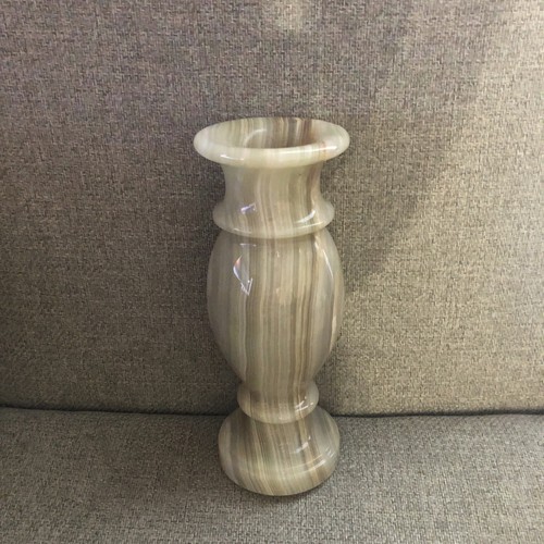 Vintage vase heavy onyx - vintage,