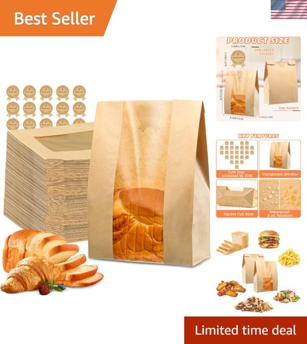 Large pcs bakery bags - 50,