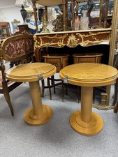 Pair of Art Deco Style Round