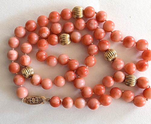 Angel skin coral bead - angel,