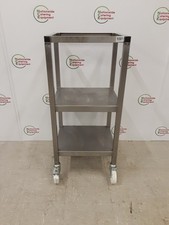 Used Catering Stainless Steel Equipment Stand/Trolley. Delivery Available