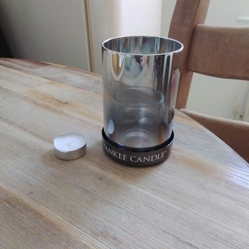 Yankee candle glass - yankee, t