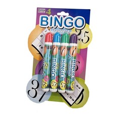 4PK Multi-Colour Bingo Dabbers