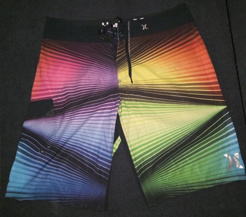 Hurley men rainbow stripe - rainbow,