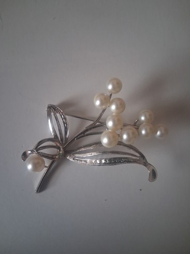 Vintage sterling silver lily - sterling,