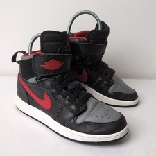 Nike Air Jordan 1 High Fly Ease Trainers  flyease hi Black Red - UK Size 5.5