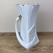 Vintage White Wrap Around Swan