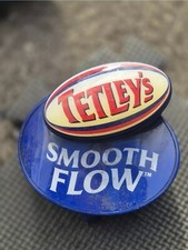 1 Tetleys Bitter Beer Font Front Plastic Cover USED Pub Man Cave Home Bar 