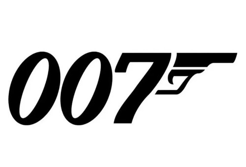 James bond 007 vinyl sticker - bond,