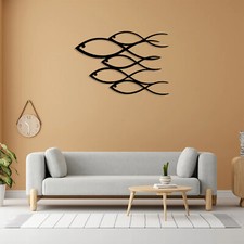 Fish Metal Wall Art Decoration