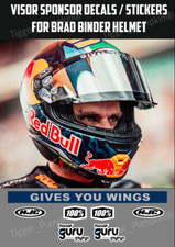 Visor Decals Stickers for Brad