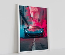 SUPERCAR POSTER SPORTS. CAR