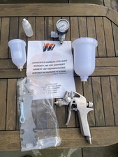 Walcom stm stm hvlp spray gun kit set 1.2 NOS