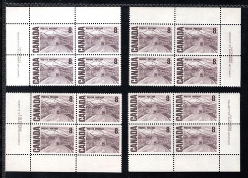 461 scott matched plate block - 461,
