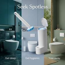 UK Disposable Toilet Brush Set