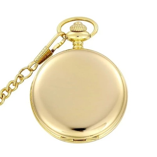 Vintage gold pocket watch - pocket, with