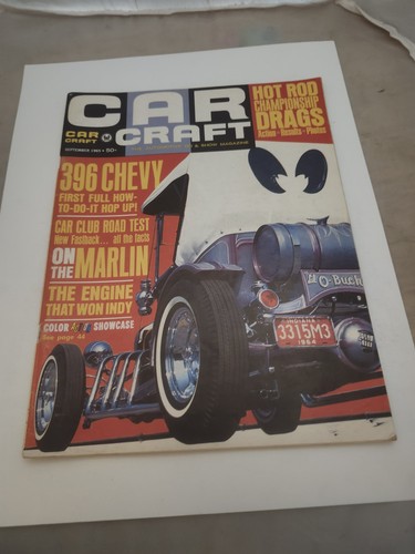 Car craft magazine - magazine, september