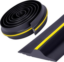 lesolar Garage Door Seal Strip, 3m 18mm Universal Garage Door Weather Threshold