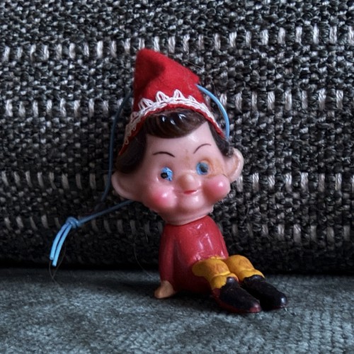 Vintage christmas elf pixie - christmas, /