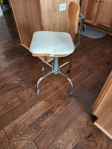 Vintage industrial chair desk - industrial,