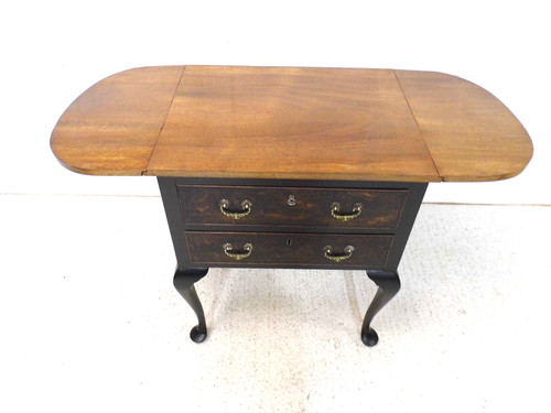 Antique drop leaf lowboy - drop,