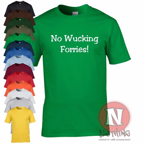 Wucking forries shirt - no,