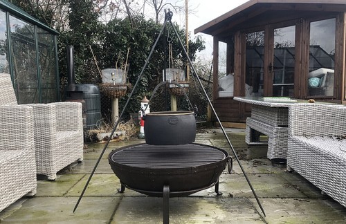 Cooking tripod extra - cooking,