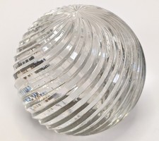 Vintage Globe Swirl Sphere