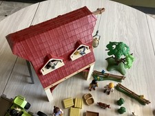 PLAYMOBIL FARM WITH TRACTOR ANIMALS PEOPLE ACCESSORIES INSTRUCTIONS 70887 