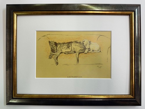 Separation framed print - *framed, print*
