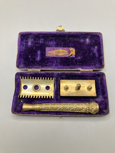 Antique 1915 king gillette old - antique,