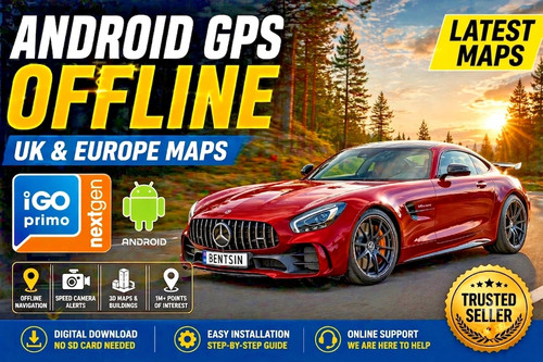 Android car gps igo maps - android, next