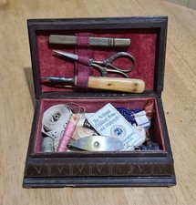 Antique Victorian Sewing Box