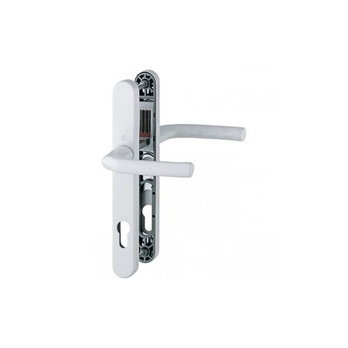 Caravan door handle white - caravan,