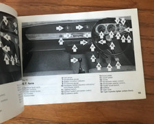 Ford Escort Mk1, Owners Handbook (1970), includes Service Info, Lubrication etc