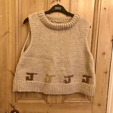 BN Hand Knit Made To Order Knit Sweater Vest Tank Unisex - Various Colours