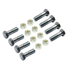  FOR LAND ROVER DISCOVERY,  FRONT & REAR PROPSHAFT NUT & BOLT KIT (X8)