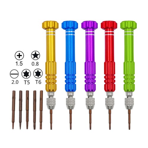1 screwdriver - 5,